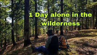 1Day Alone in the wilderness