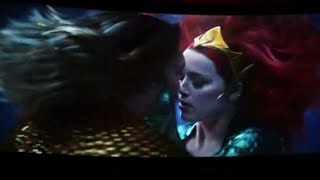 Aquaman kiss scene