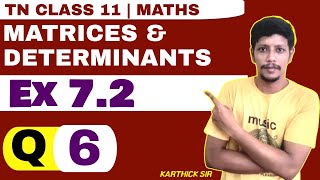 11th Maths Ex 7.2 6th sum | Class 11 Maths Chapter 7 Exercise 7.2 Sum 6 | Karthick sir