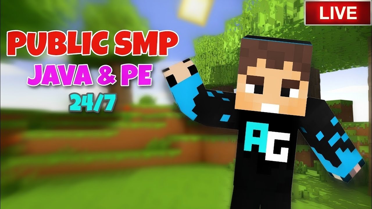 MINECRAFT PUBLIC SMP LIVE JAVA+BEDROCK REEDEMCODE #minecraft # ...