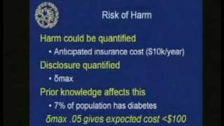 CERIAS Security: Mathematically Defining Privacy 4/6