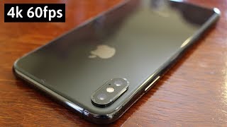 iPhone Xs Max 4k 60fps Low Light Video Test!