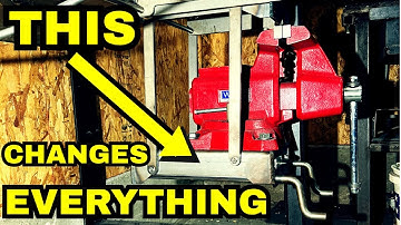 Het monteren van een SWING UP VISE STAND 💪 voor uw werkbank