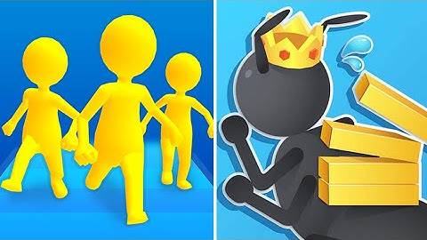 Join Clash 3d Vs Tiny Run🔮🔮Max All Levels Walkthrough Android iOS Gameplay 10000Max