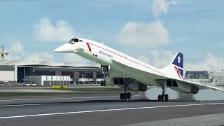 MSFS - Concorde | Take Off & Landing.