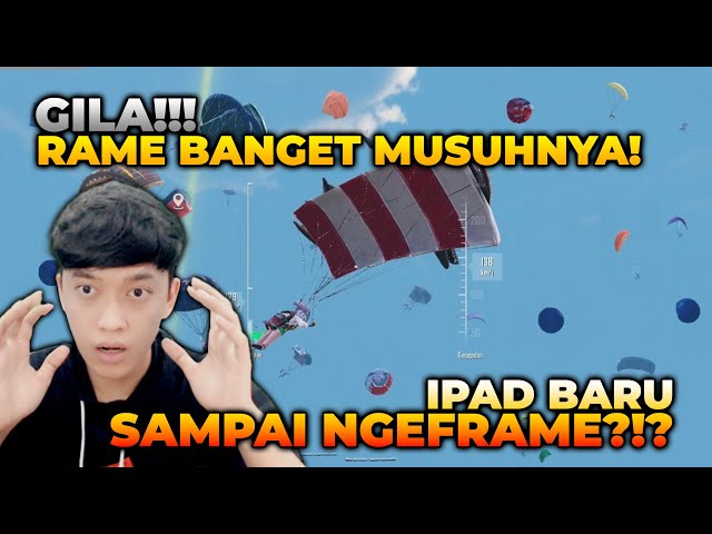 REKOR !! MUSUHNYA RAME BANGET TURUN DI EVENT , PAKAI IPAD BARU AJA SAMPAI NGEFRAME !! - PUBG MOBILE class=