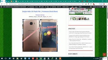 Innjoo Halo LTE Flash File Firmware MT6735 Android 5.1 Hang Logo Dead Recovery Firmware