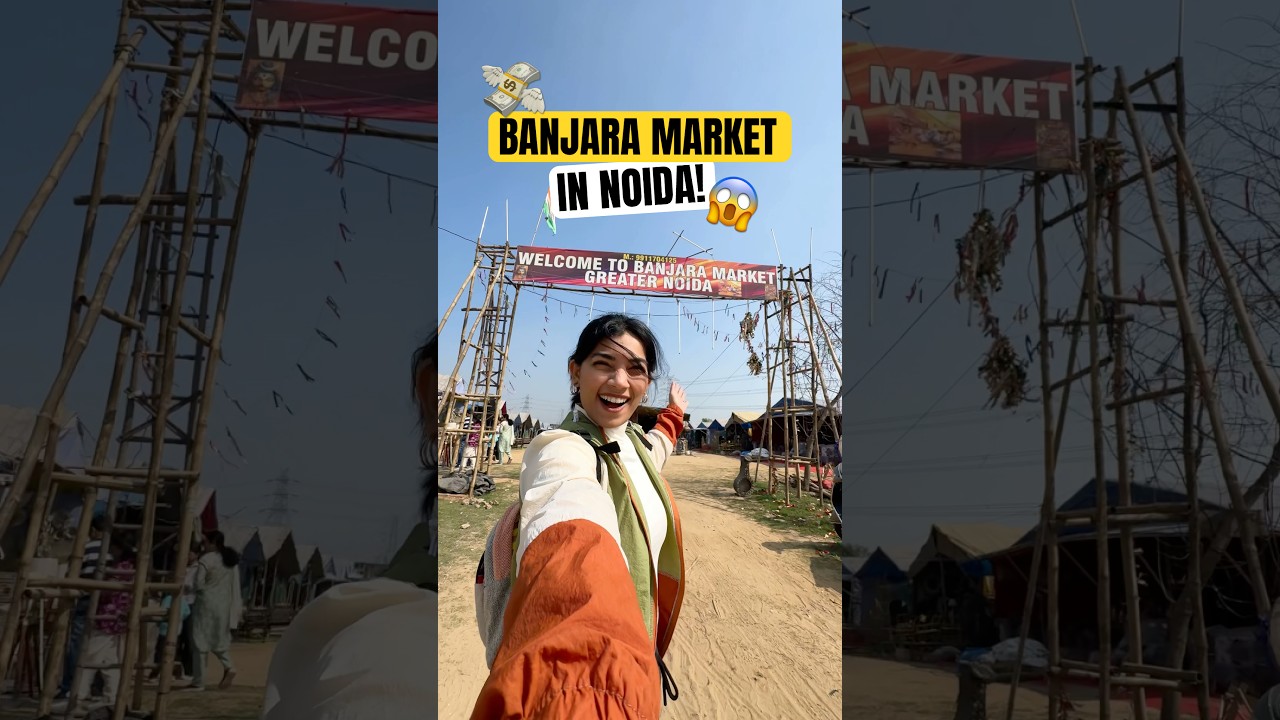 Banjara Market in Noida! Starting Rs 50!😱Budget Home Decor Finds! 