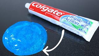 Gerçek Mi̇ Fake Mi̇ ? Tutkalsiz Borakssiz Diş Macunu Ve Tuz Ile Slime