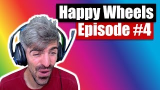 HOW NOT TO GAME! Happy Wheels Funny Moments Compilation 4