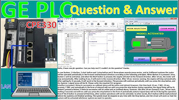 Proficy Machine Edition & Proficy Workbench ANSWER the QUESTION three modes operation motor FW&RV
