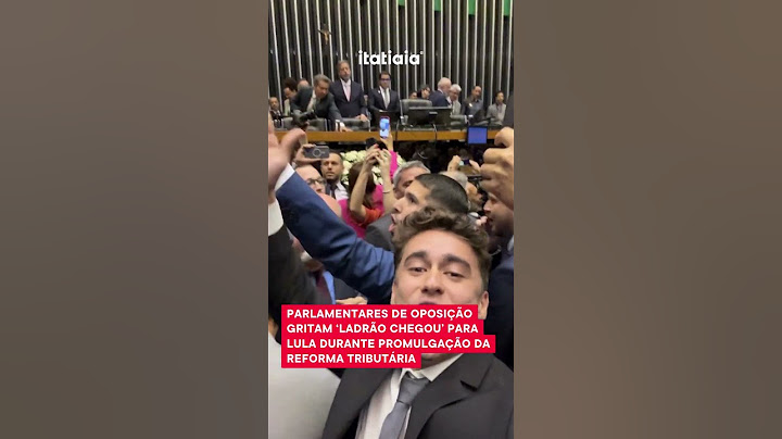 VEJA MOMENTO QUE LULA É CHAMADO DE 'LADRÃO' POR NIKOLAS FERREIRA NO CONGRESSO
