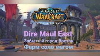 WoW Classic фарм голда магом, DM East, AoE Mage, Забытый город восток, АоЕ Маг, Пламегор