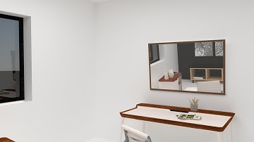 Realistic Mirror Material Tutorial - Vray 3.4 (Sketchup)