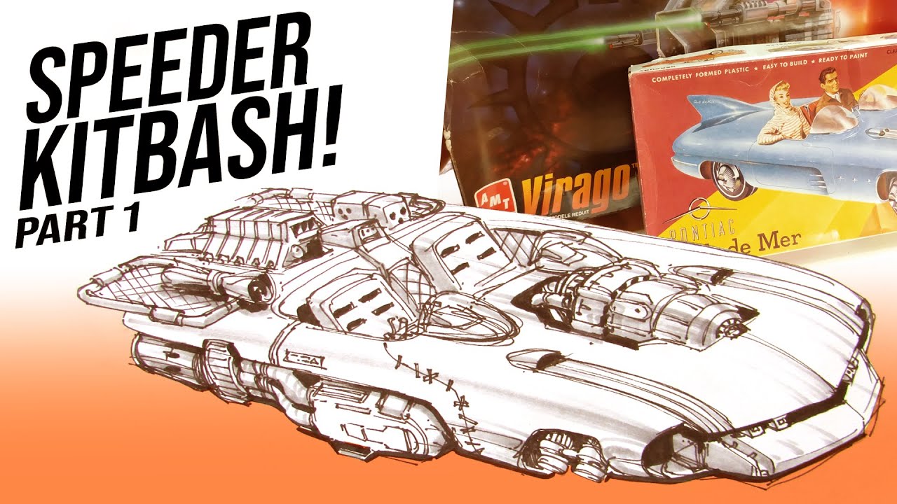 Speeder Kitbash Part 1 - YouTube