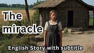 The miracle Story - English story with subtitle: learn English Through Story