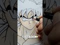 Drawing goku from dragonballsuper art shorts