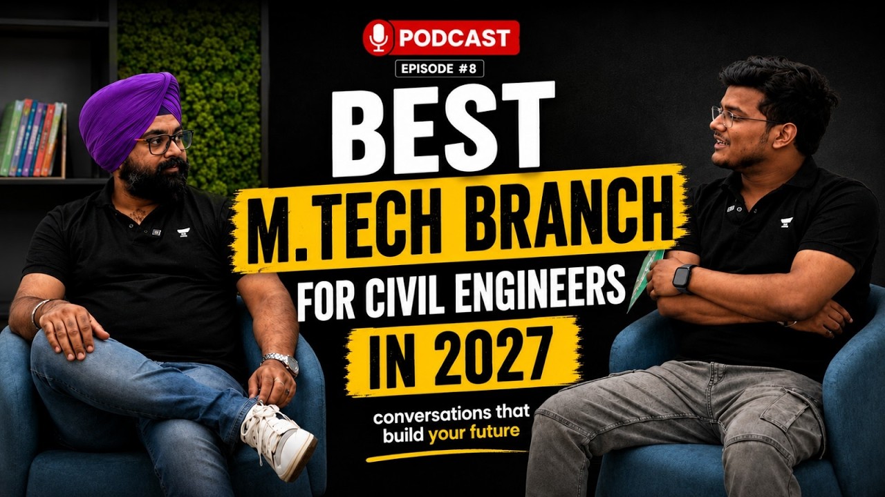Best M.Tech Branch for Civil Engineers in 2027 🚀 | Salary, Scope ...