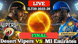 🔴IL20 FINAL MATCH LIVE TODAY | DV vs MIE LIVE MATCH TODAY | Full Match Streaming 2026