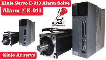 Xinje Servo Error Solve E-013 DS5L / Alarm🚨in Xinje DS5L/ Xinje DS2 / Xinje DS5CK /Servo Alarm solve