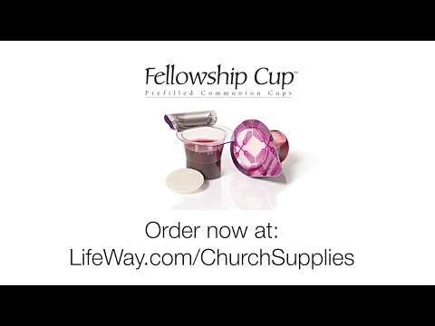 Fellowship Cup - Prefilled Communion Cups (Sanitary and Convenient) Broadman Church Supplies