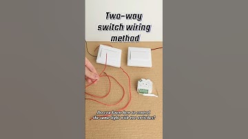 Two-way switch wiring method #zigbee #homeautomation #azoula #diy #switch #twowayswitchconnection