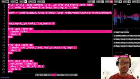 Sonic Pi Tutorial - Using Loop Samples