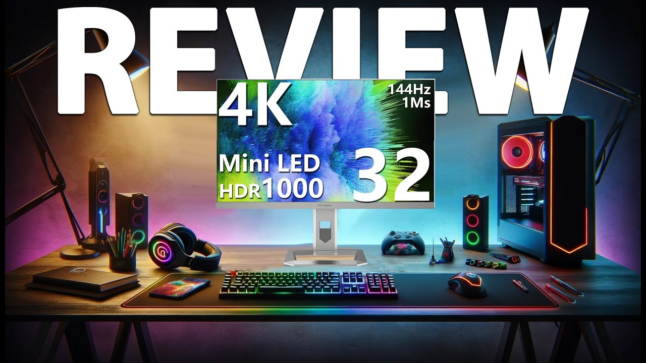 INNOCN 32 Mini LED 4K Computer Monitor Gaming-32M2V