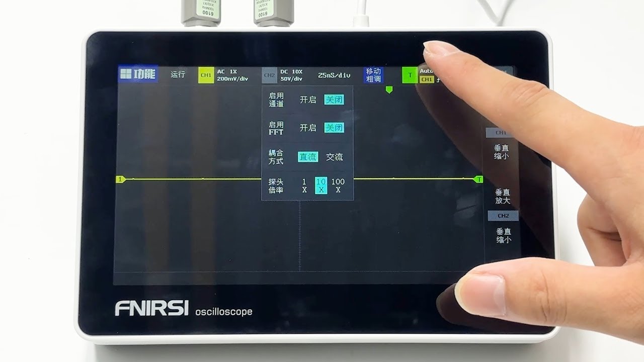 FNIRSI-1013D oscilloscope | Zeus Mining