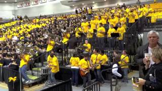 The Peppas (VCU Pep Band) play Tom Sawyer 1-9-2013