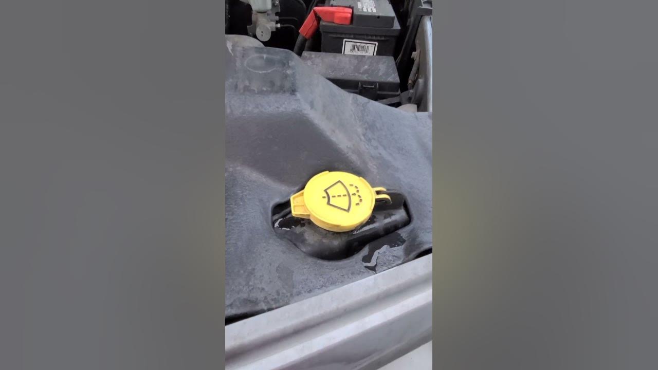 How To Find Windshield Wiper Fluid cap HealthybyHeath YouTube