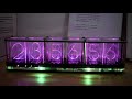 Imitate glow clock effect video