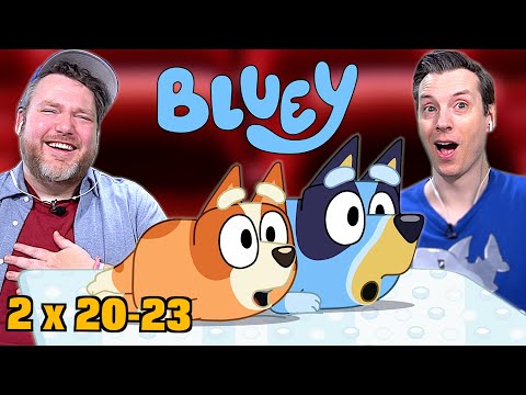 New Dad Watch Bluey S2 Queens, Flat Pack, Bus, & Mum School For the First Time Reaction