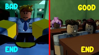 All Endings in Forgotten Wounds | ROBLOX