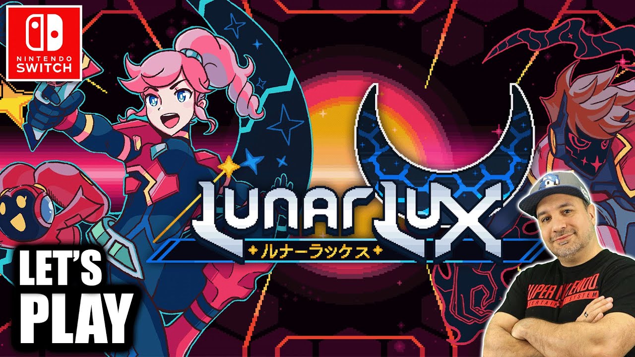 LUNARLUX on Nintendo Switch LIVE Gameplay and First Impressions