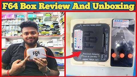 F64 Box Review And Unboxing // UFS & EMMC Programming Tool Explained! F64 Box