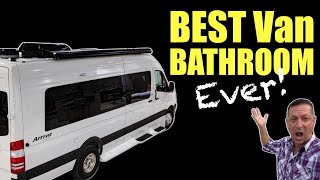 NEW! 2024 Arriva V24TB by Coach House, BEST B-Van BATHROOM - RV SuperShow 2024