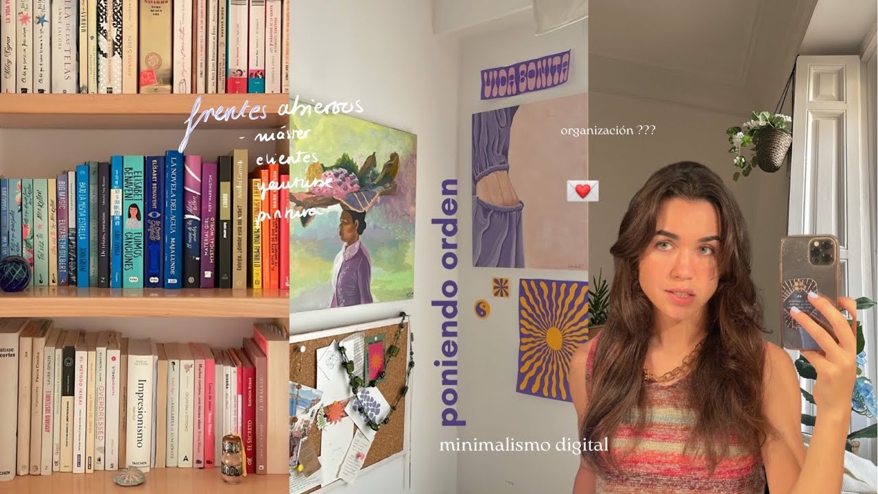poniendo mi vida en orden !! organización, to-do list, limpieza de armario y minimalismo digital