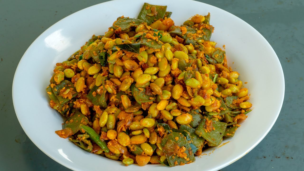 Avarakkai Poriyal Broad Beans seeds poriyal அவரைக்காய் பொரியல்