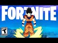 ¡Goku ha LLEGADO! Fortnite X DRAGON BALL Z (TODO LO NUEVO)