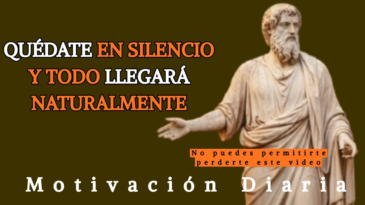 EL PODER DEL SILENCIO: Trabaja en Silencio y Deja que tu Éxito Hable | Motivación en Español
