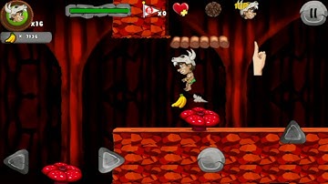 Jungle Adventures 1 : (Lost Jungle) - World 1 Level 5 (Boss Fight)..Gameplay (Free Game On Android)