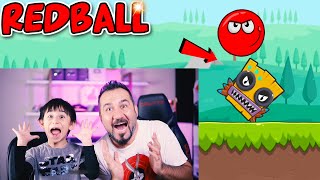 REDBALL ARKADAŞLARINI KURTARIYOR! | EGEMEN KAAN İLE REDBALL OYNUYORUZ