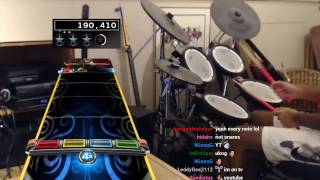 1st Ever Through the Fire and Flames BRUTAL Pro Drums 100% FC