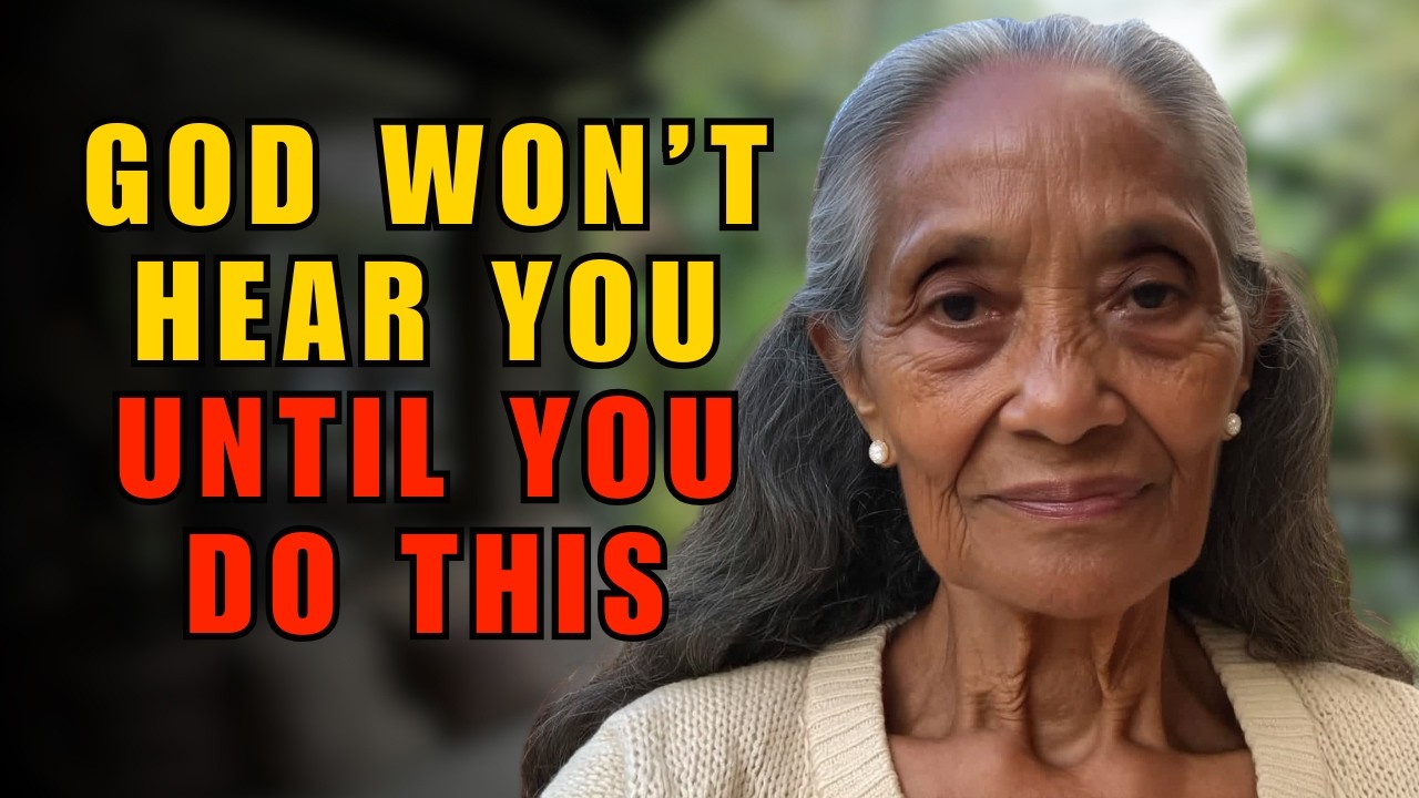 I’m 81... I stopped asking God for things and started just being with Him.