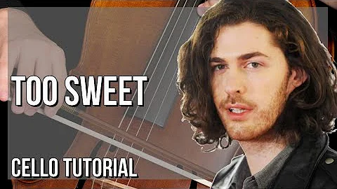 How to play Too Sweet by Hozier on Cello (Tutorial)