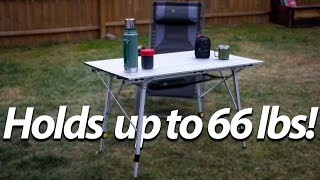 A Camp Table that ACTUALLY WORKS!  Portal WidenCompact Review