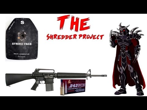 .243 Winchester Body Armor (BA) Shredder Program @CRS Firearms