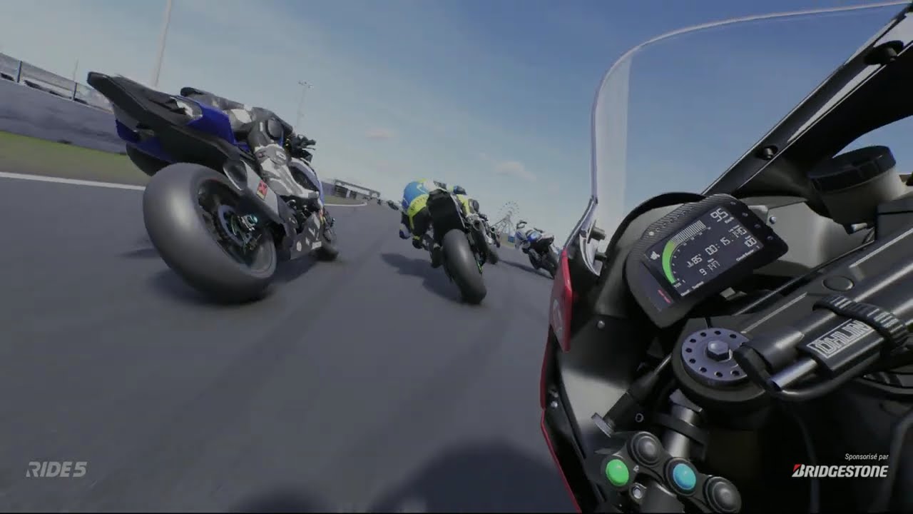 RIDE 5 – Kawasaki H2R Vitesse Max Daytona (Duel IA vs Humain 4K60 Ultra)