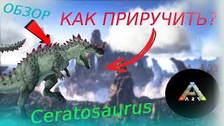 САМЫЙ БЫСТРЫЙ ХИЩНИК в ARK ОБЗОР и Приручение Ceratosaurus
